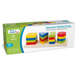 Geometric stacking puzzle